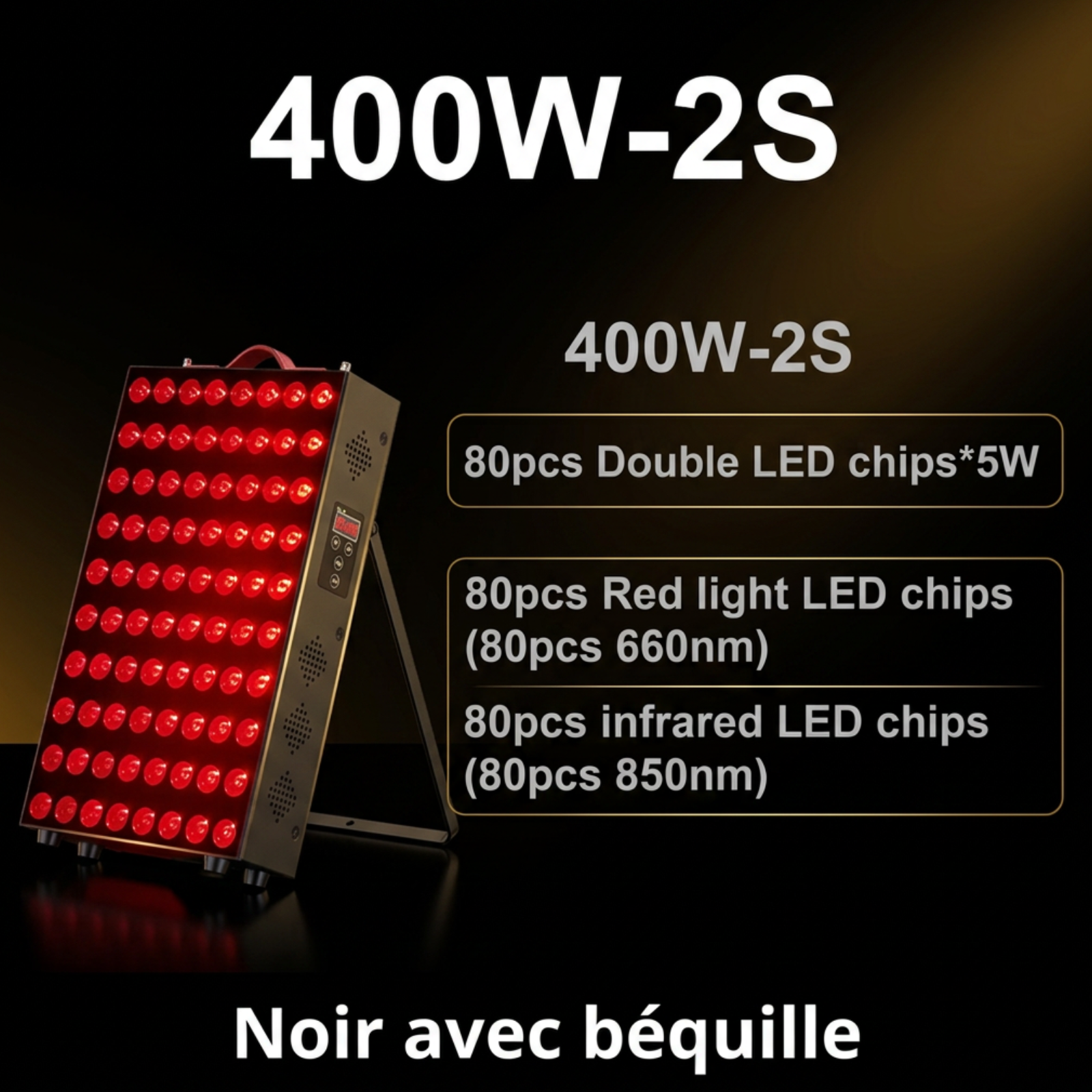 Lampe de thérapie par lumière rouge - énergie, récupération et peau plus saine – Image 2