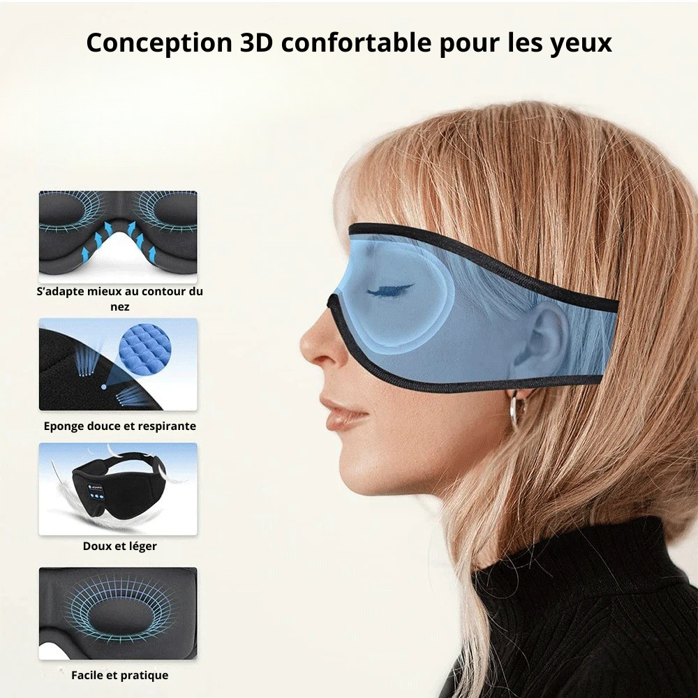 Masque Sommeil Audio HD – Image 6
