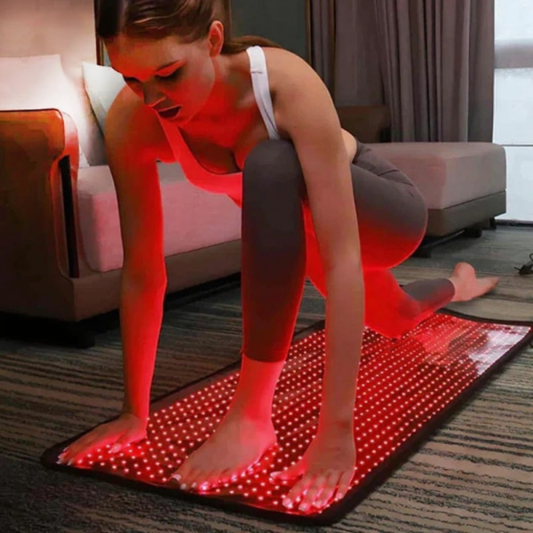 tapis chauffant de thérapie par lumière rouge