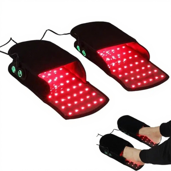 chaussons luminothérapie rouge Connecteur EU
