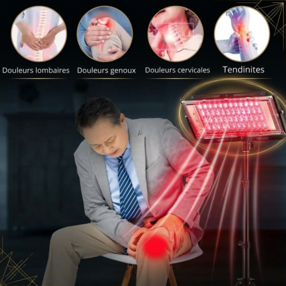 Lampe de luminothérapie rouge à 96 LED – Image 3