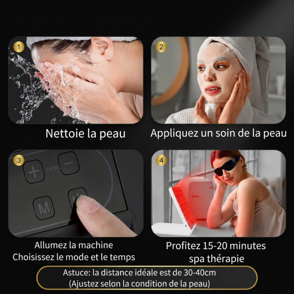 Lampe de thérapie lumière rouge à LED – Image 7