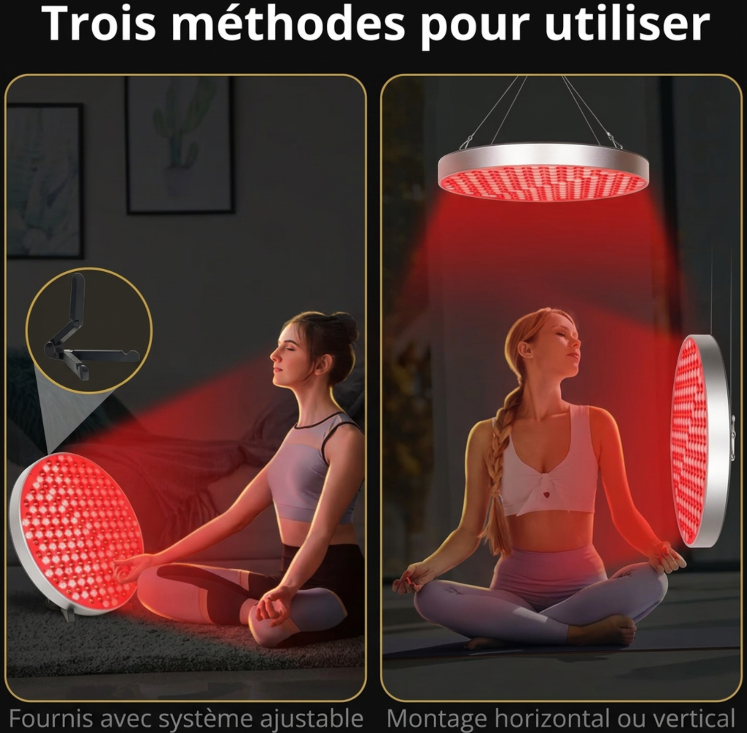 Lampe de luminothérapie rouge à LED – Image 6