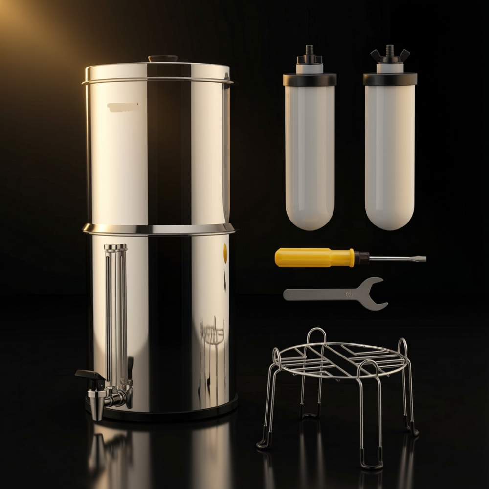 Gravity Steel Pro — Système Filtration Eau Gravité Inox – Image 2