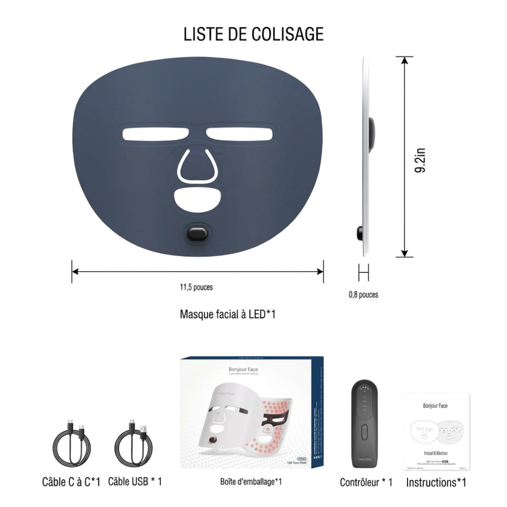 Masque Infrarouge Sans Fil – Image 7
