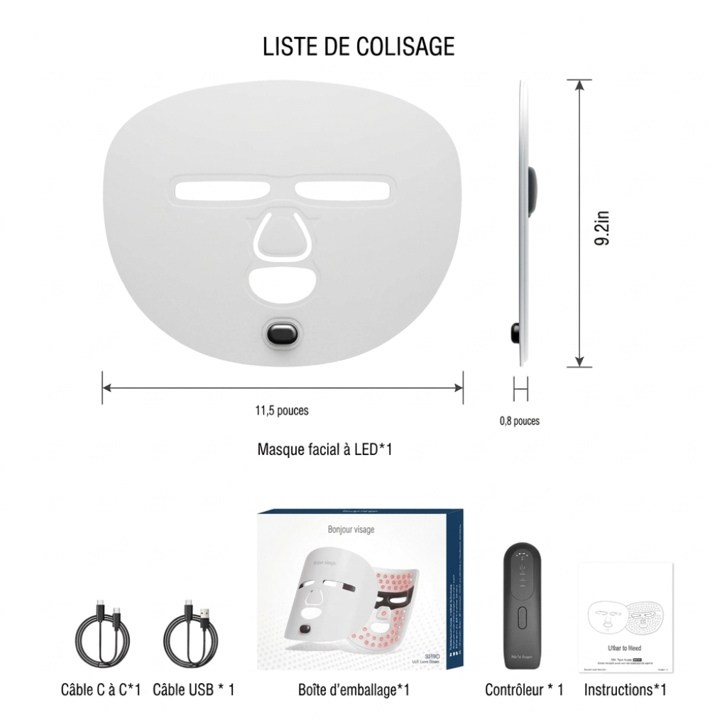 Masque Infrarouge Sans Fil – Image 6