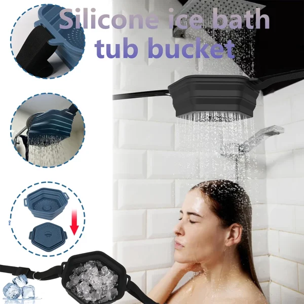 seau de glace pour douche