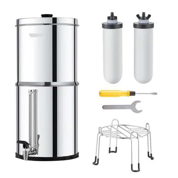 système de filtration d'eau en acier inoxydable
