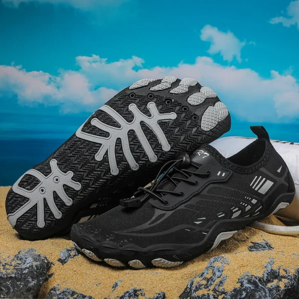 chaussures de mise à la terre avec cuivre