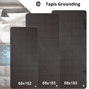 Tapis de Earthing Grounding Carbone