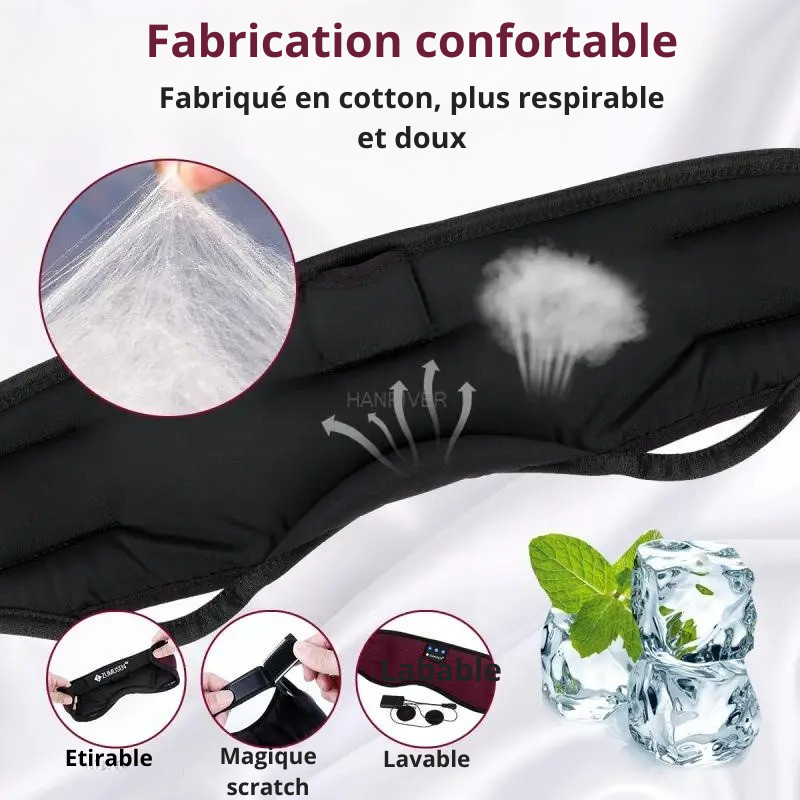Masque Sommeil Bluetooth Intelligent – Image 3