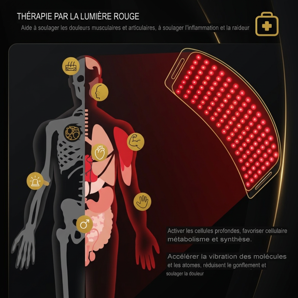 Panneau luminothérapie LED rouge – Image 2