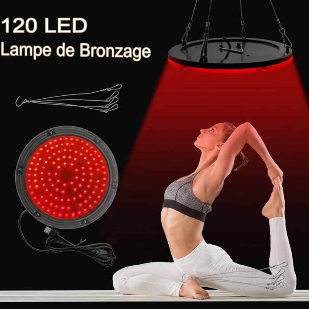 Panneau lumière rouge pour la beauté – Image 3