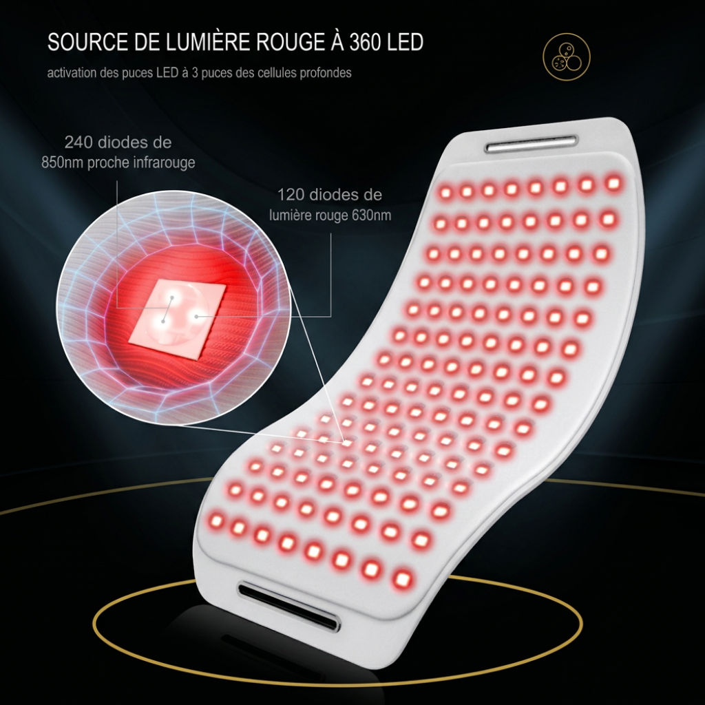 Panneau luminothérapie LED rouge – Image 4