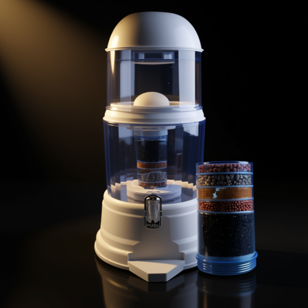 Gravity Pure — Purificateur Eau Grande Capacité par Gravité