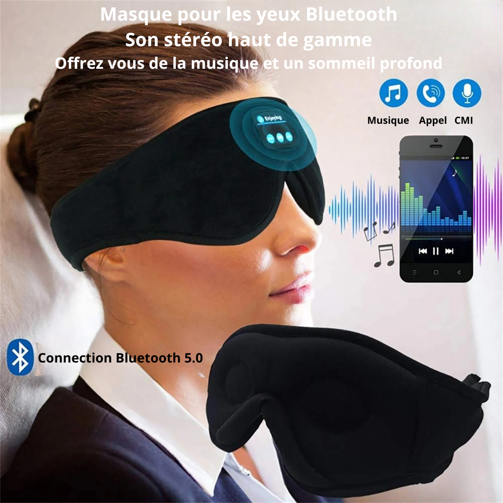 Masque Sommeil Confort Bluetooth – Image 7