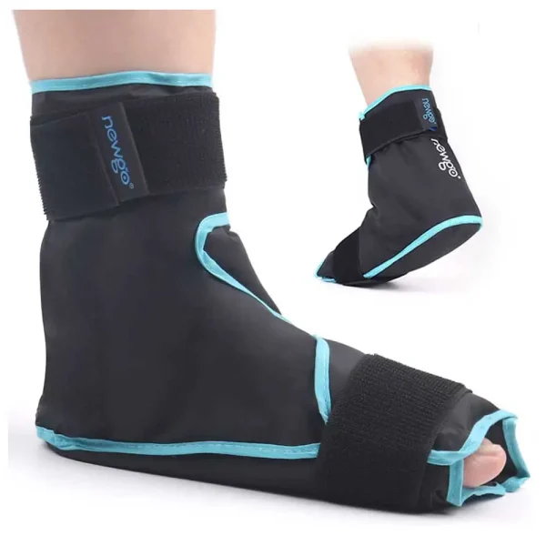 compresse de glace pour cheville