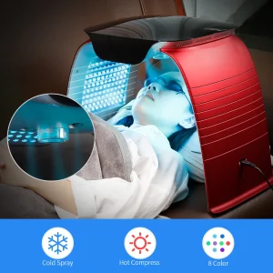 appareil soin LED salon beauté