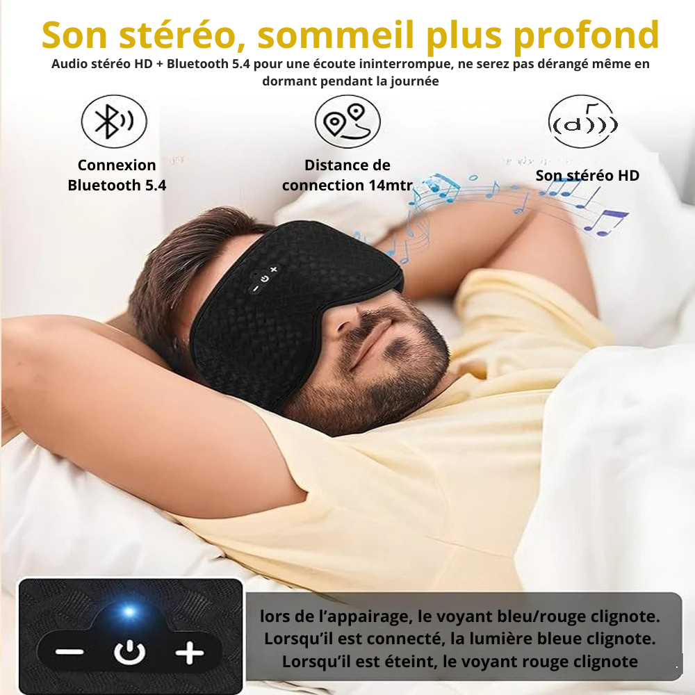 Masque Sommeil Bluetooth Essentiel – Image 6