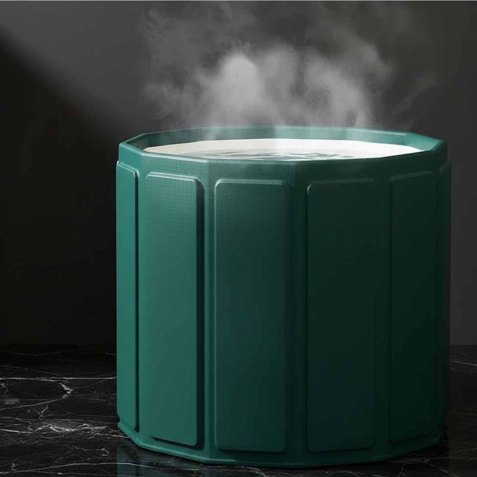 Baignoire adultes pliable bain glacé