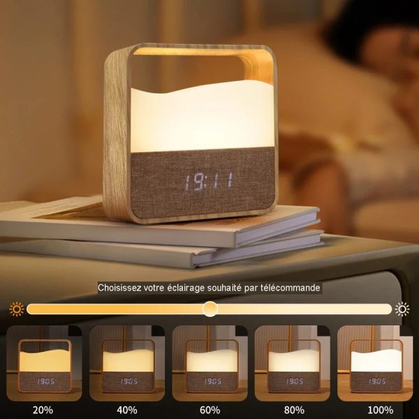 réveil rechargeable moderne