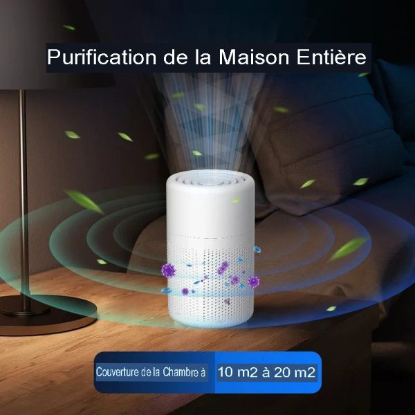 purificateur d'air domestique portable
