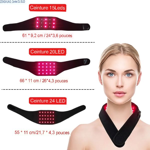 ceinture de lumière rouge