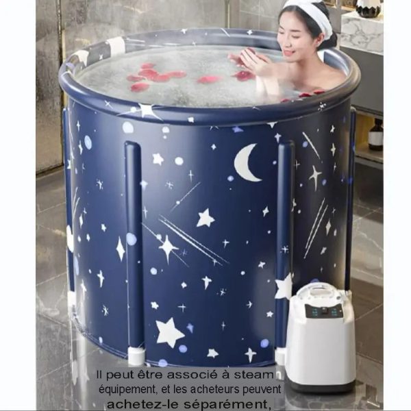 seau de bain pliable