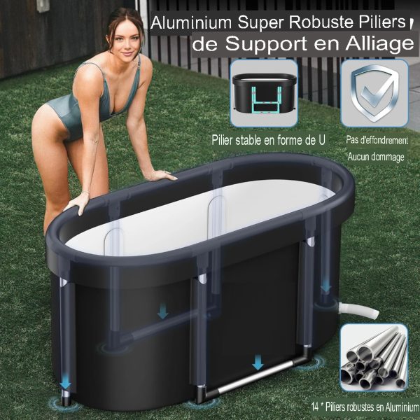 baignoire balnéo pliable portable
