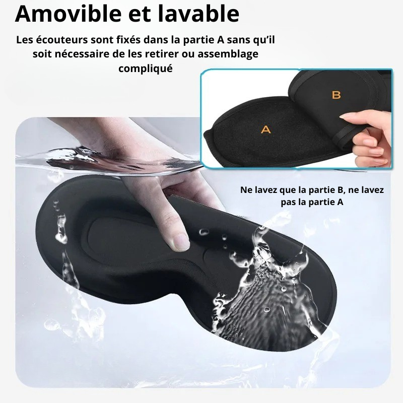 Écouteurs Sommeil 3D Sans Fil – Image 5