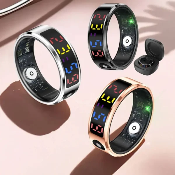 bague connectée avec fréquence cardiaque