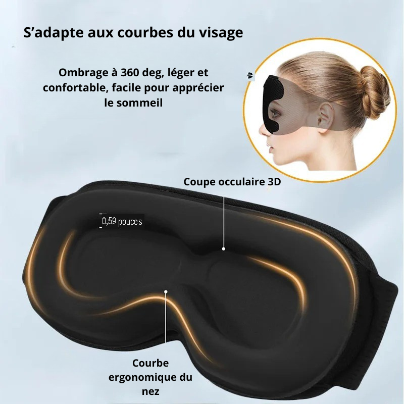 Écouteurs Sommeil 3D Sans Fil – Image 9